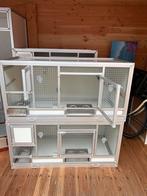 Prachtige Broed/kweekooien van Aluminium en trespa, Ophalen, Zo goed als nieuw, Aluminium