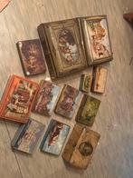 Partij vintage blikken / koekblikken, jaren 30-70 – 12 stuks, Enlèvement, Utilisé, Autre, Autres marques