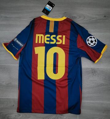 Nouveau maillot Messi Nike FC Barcelona UCL Final 2011, tail disponible aux enchères