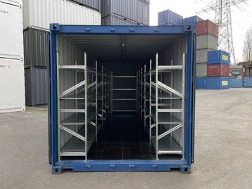 Gebruikte 20ft opslagcontainer en 1st Voyage beschikbaar voor biedingen