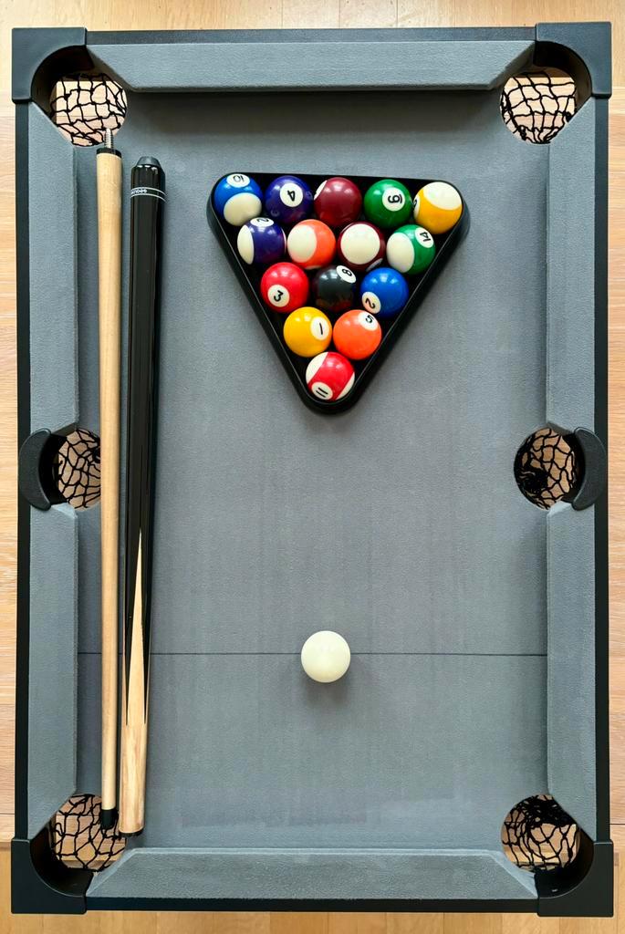 Billard (mini), Sport en Fitness, Biljarten en Poolen, Ophalen