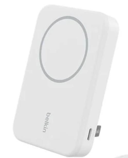 Belkin magnetic boost charge 5K white, Telecommunicatie, Powerbanks, Gebruikt, Ophalen