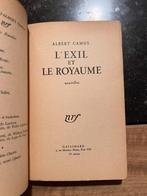 L'Exil et le Royaume - Albert Camus, Europe autre, Utilisé, Enlèvement ou Envoi, Albert Camus