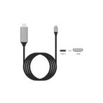 Câble USB-C vers HDMI - 2m : Connectez vos appareils !, TV, Hi-fi & Vidéo, Câbles audio & Câbles de télévision, 2 à 5 mètres, Câble HDMI