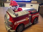Paw patrol Marshall + firetruck, Enfants & Bébés, Jouets | Figurines, Comme neuf, Enlèvement
