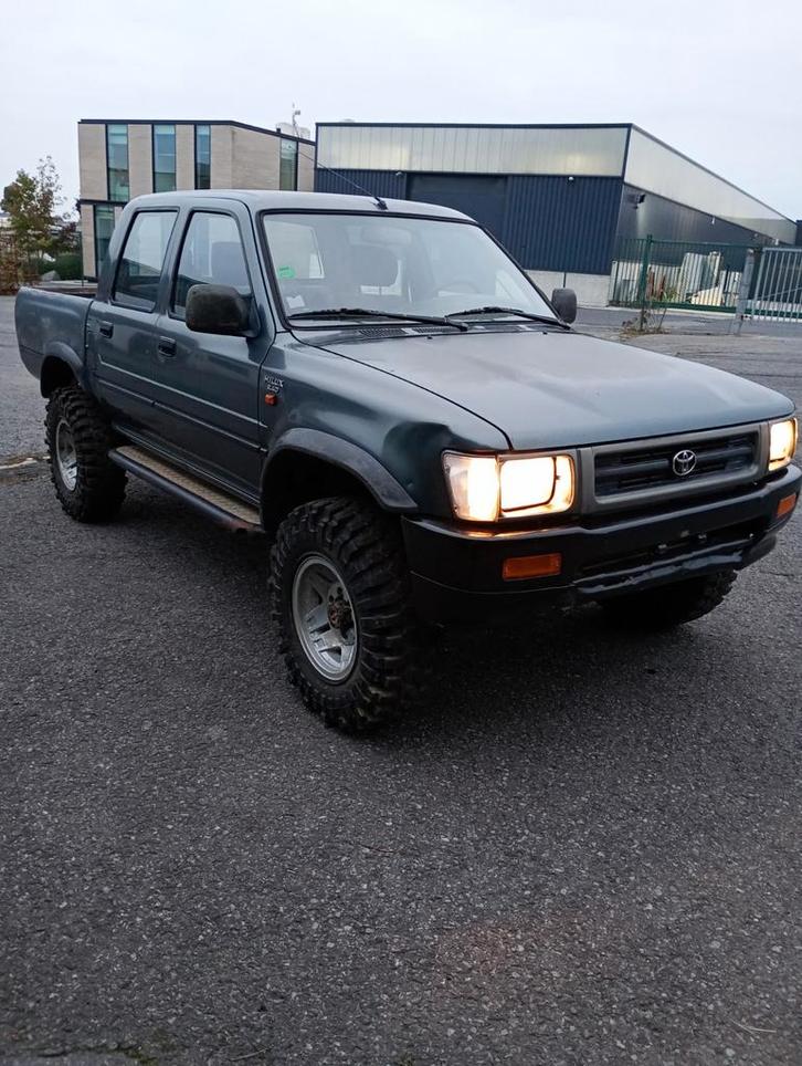 Toyota Hilux 2.4D - 4x4 Pick up* 1993, Auto's, Toyota, Particulier, Hilux, 4x4, Ophalen