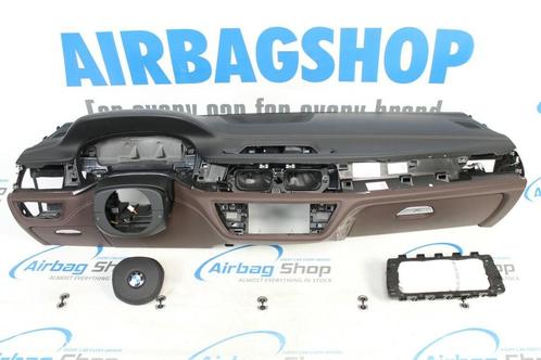 Airbag set Dashboard M leer bruin HUD BMW 7 G11 G12 2015-..., Autos : Pièces & Accessoires, Tableau de bord & Interrupteurs, Utilisé