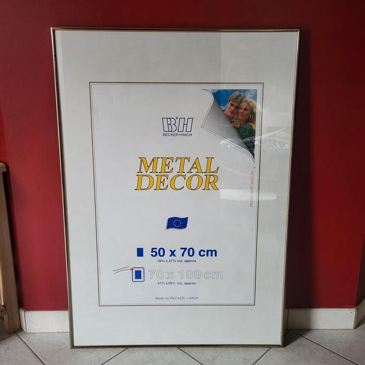 Fotokader groot, Maison & Meubles, Accessoires pour la Maison | Cadres, Utilisé, 75 cm ou plus, 50 à 75 cm, Synthétique, Enlèvement