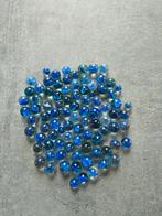 Paars, blauwe knikkers, Ophalen