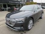 Audi e-tron 55 Quattro Advanced-ACC-HUD-Pano-Leder-360, Auto's, Audi, Automaat, Zwart, 2565 kg, Leder