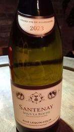 6 Santenay blanc domaine Lequin-Colin "Sous La Roche" 2023", Neuf, Enlèvement ou Envoi, Pleine, Vin blanc