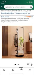 Roterende spiegel met kapstok nieuw in de doos, Huis en Inrichting, Woonaccessoires | Kapstokken, Ophalen, Nieuw, Staande kapstok