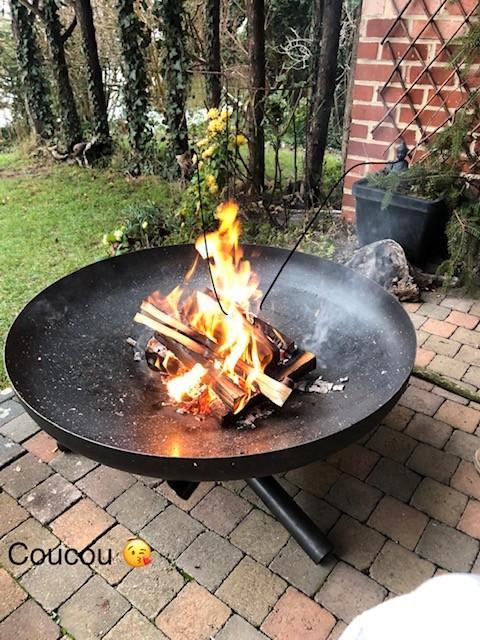 metalen kom brazier tt size sale a - 20%!!!!!!!!!!!!!!!!!!!, Tuin en Terras, Terrasverwarmers, Nieuw, Vloer, Waterbestendig, Ophalen