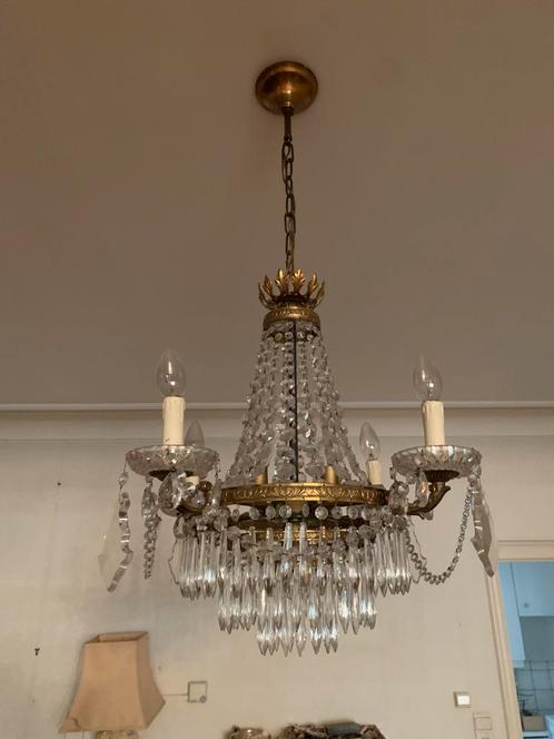 Lusters en verlixhting, Huis en Inrichting, Lampen | Kroonluchters, Zo goed als nieuw, Ophalen
