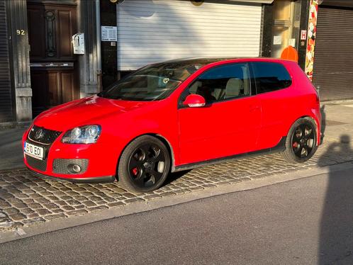 Vw golf 5 GTi 2.0tfsi BWA Turbo 250 pk benzine 2008, Auto's, Volkswagen, Particulier, Golf, Benzine, Handgeschakeld, Rood, Ophalen