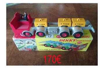 Dinky Supertoys #936 Leyland Wheeled Chassis+boite d'origine