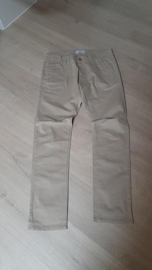 Esprit: Beige bruine herenbroek (Maat 33/34), Kleding | Heren, Broeken en Pantalons, Zo goed als nieuw, Overige maten, Beige, Ophalen of Verzenden