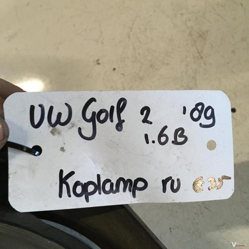 Vw Golf 2 Koplamp  Links of Rechts, Auto-onderdelen, Verlichting, Gebruikt, Ophalen of Verzenden