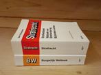 Wetboeken: Strafrecht (2024), Burgerlijk wetboek (2021), Ophalen of Verzenden, Gelezen, Hoger Onderwijs