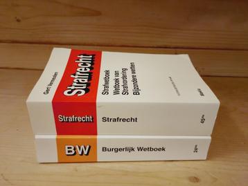 Wetboeken: Strafrecht (2024), Burgerlijk wetboek (2021) beschikbaar voor biedingen