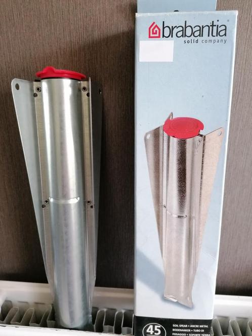 Splinternieuwe Brabantia bodenanker  voor droogmolen., Tuin en Terras, Droogmolens en Wasrekken, Zo goed als nieuw, Droogmolen