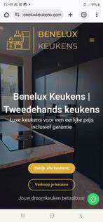 Benelux keukens!! Tweedehandse luxe keukens., Ophalen of Verzenden
