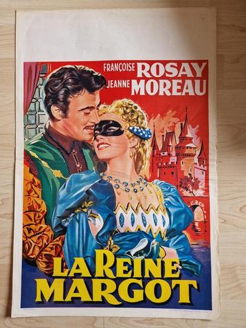 filmaffiche La reine Margot Jeanne Moreau filmposter beschikbaar voor biedingen