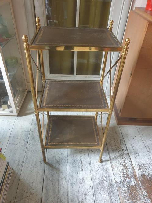 Hollywood Regency Étagère Baguès Jansen 70', Huis en Inrichting, Woonaccessoires | Etagères, Zo goed als nieuw, Ophalen