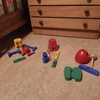 Lot de 3 personnages en bois coloré à assembler - Ikea, Comme neuf, Enlèvement ou Envoi