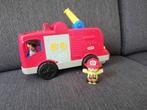 Camion de pompiers Little People Fisher Price, Comme neuf, Voiture ou Véhicule, Enlèvement, Avec lumière