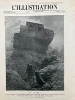 1916 Première page originale Le Tank, Collections, Armée de terre, Enlèvement ou Envoi