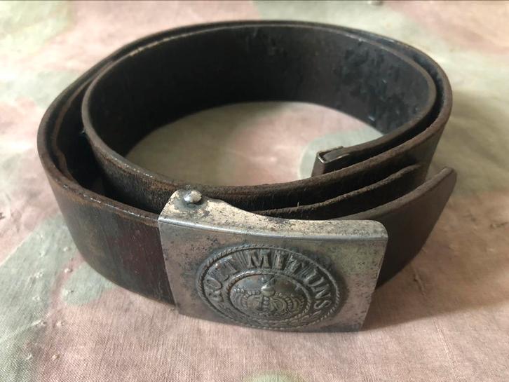 Duitse WW1 koppelslot+riem, Verzamelen, Militaria | Algemeen, Ophalen of Verzenden