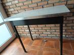 Set van 2 retro metalen tafeltjes, Enlèvement, Utilisé, Bureau