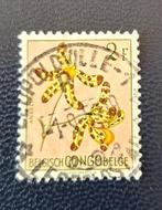 Postzegel Belgisch Congo OBP 313, Ophalen of Verzenden, Gestempeld, Gestempeld