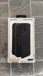 Decoded hoesje voor Iphone 14 pro max (leer) lichtgebruikt, Ophalen, Zo goed als nieuw