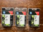 3 stuks HP 301 - inktcartridges multipack (Black + Tricolor), Computers en Software, Ophalen of Verzenden, Nieuw, Cartridge, Hp
