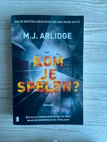 Kom je spelen - M.J Arlidge beschikbaar voor biedingen