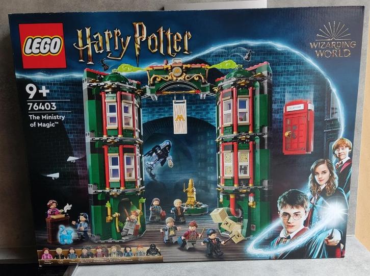 lego harry potter 76403 het ministerie van toverkunst, Kinderen en Baby's, Speelgoed | Duplo en Lego, Nieuw, Lego, Complete set