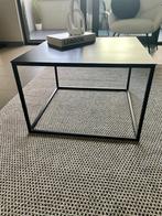 Bijzettafel/ Salontafel zwart 60 x 60 cm, Ophalen, 50 tot 100 cm, Vierkant, 50 tot 100 cm