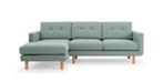 Hoekbank The Sofacompany - Conrad chaise longue links, Ophalen, Gebruikt, Driepersoons, Stof