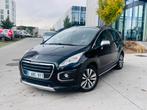 PEUGEOT 3008 1.6HDI Euro6b Automaat, Auto's, Automaat, Parkeersensor, Zwart, Leder
