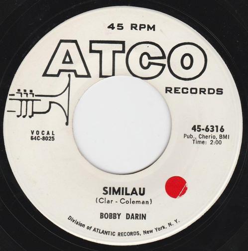 Bobby Darin - Similau, Jazz, Popcorn, Northern Soul, Cd's en Dvd's, Vinyl Singles, Gebruikt, Single, Jazz en Blues, 7 inch, Ophalen of Verzenden