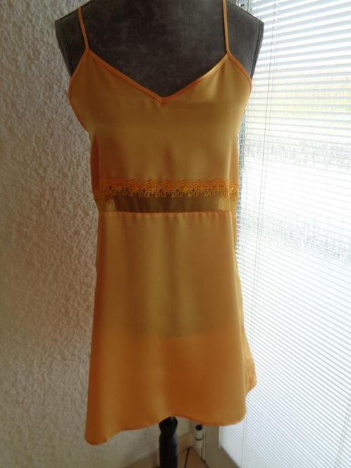 Lingerie combi. jaune ocre taille 38/40, Kleding | Dames, Ondergoed en Lingerie, Geel, Ophalen of Verzenden