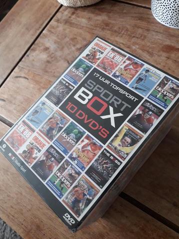 NIEUW Sport box / 10 dvd's