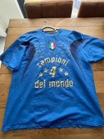 Shit Italië '06 met gedrukte handtekeningen wereldkampioenen, Sport en Fitness, Voetbal, Maat L, Ophalen of Verzenden