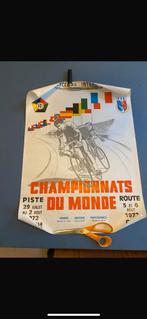 Poster wk wielrennen baanwielrennen piste 1972, Verzamelen, Rechthoekig Staand, Verzenden, Zo goed als nieuw, Sport