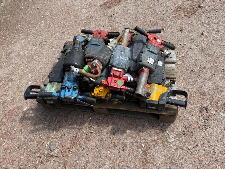 Pneumatische breekhamers 8 stuks., Doe-het-zelf en Bouw, Gereedschap | Boormachines, Boormachine, Ophalen