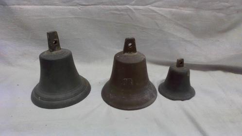 bronzen bel schel klok, Antiek en Kunst, Antiek | Brons en Koper, Brons, Ophalen of Verzenden
