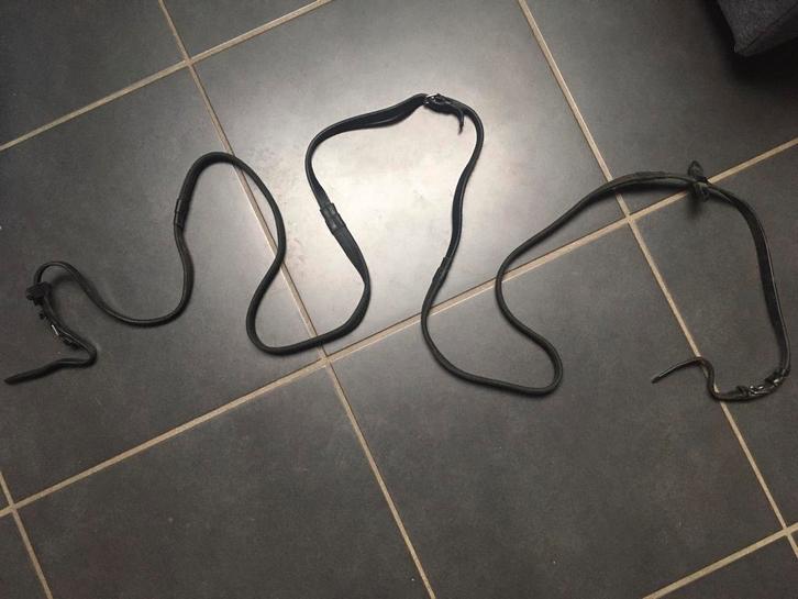 Rubberen springteugels, Dieren en Toebehoren, Paarden en Pony's | Hoofdstellen en Tuigage, Zo goed als nieuw, Springen, Ophalen of Verzenden