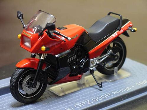 Kawasaki GPZ900R 1:24, Hobby & Loisirs créatifs, Voitures miniatures | 1:24, Neuf, Moteur, Autres marques, Enlèvement ou Envoi